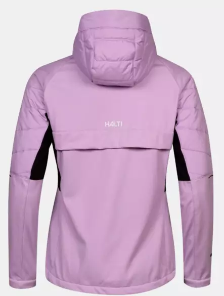 Halti Hanki 2.0 Warm Hybrid naisten hiihtotakki crocus petal - Naisten hiihtovaatteet - 086-0855-I82 - 2