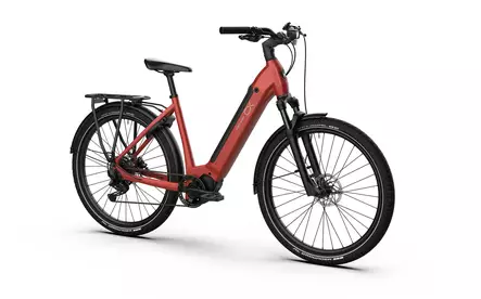 Helkama CX 9v sähköpyörä punainen - Kaupunkisähköpyörät - 641749200582 - 2