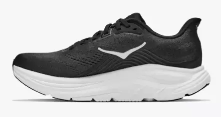Hoka Clifton 11 WIDE juoksukengät musta/valkoinen - Miesten juoksukengät - 1986059772 - 2