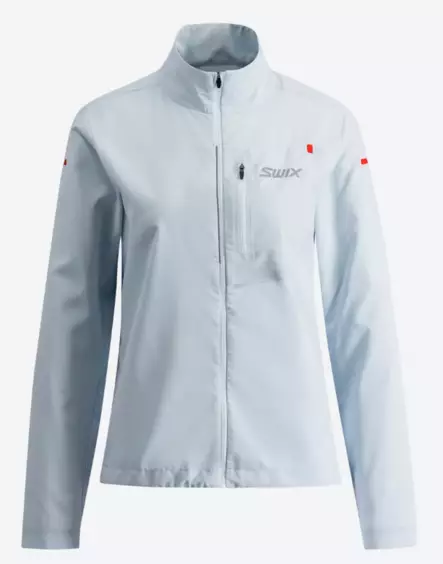 Swix 30K Jacket naisten juoksutakki vaaleansininen - Naisten treenivaatteet - 10332-26-71022 - 1