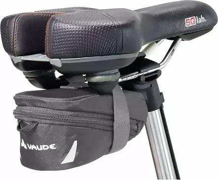 Vaude Tube Bag M satulalaukku pyörään harmaa - Pyörän korit ja laukut - 4062218729582 - 2