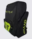 4KAAD Pro Team varustereppu musta/keltai - Hiihtoreput ja -varustelaukut - 6430073197002 - 2