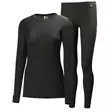 Helly Hansen Comfort Light Set naisten urheilukerrasto musta - Naisten väli- ja alusasut - 70400544052 - 1
