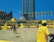 Lion beachvolleyverkko kilpa 8,5m - Lentopallo ja beachvolley - 6417221290992 - 1
