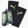 Puma Ultra Flex Sleeve säärisuojat kelta - Jalkapallotarvikkeet- ja asusteet - 40654497452 - 1