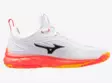 Mizuno Wave Luminous 3 sisäpelikengät valkoinen/koralli - Miesten sisäpeli ja treenikengät - 50598826482 - 2
