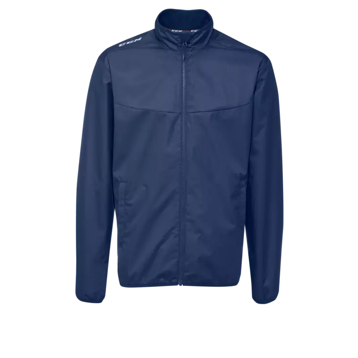 CCM Skate Jacket JR tuulitakki navy - Jääkiekko seuratekstiilit - 1915203062 - 1