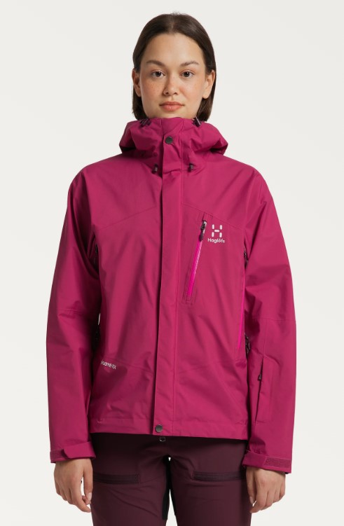 Haglöfs Astral GTX naisten ulkoilutakki deep pink - Naisten takit ja puvut - 73188414392 - 1