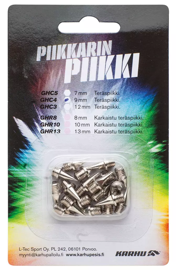 Karhu piikkarin piikit 9mm 20kpl - Piikkarit - 6430036372002 - 1