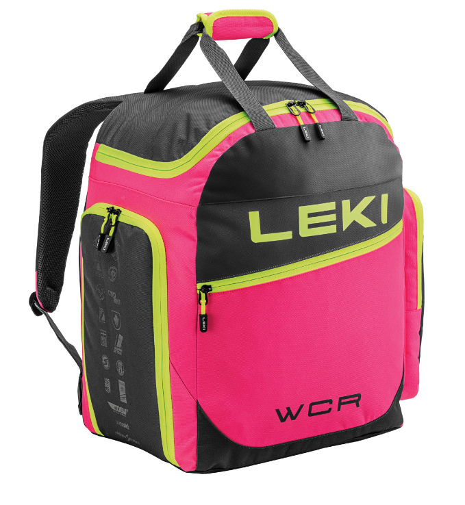 Leki Skiboot Bag WCR 60L pinkki - Hiihtoreput ja -varustelaukut - 4028173285372 - 1