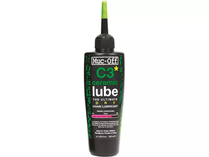 Muc-Off Dry Lube C3 Ceramic 120ml ketjuöljy - Pyörän työkalut ja voiteluaineet - 5037835872002 - 1