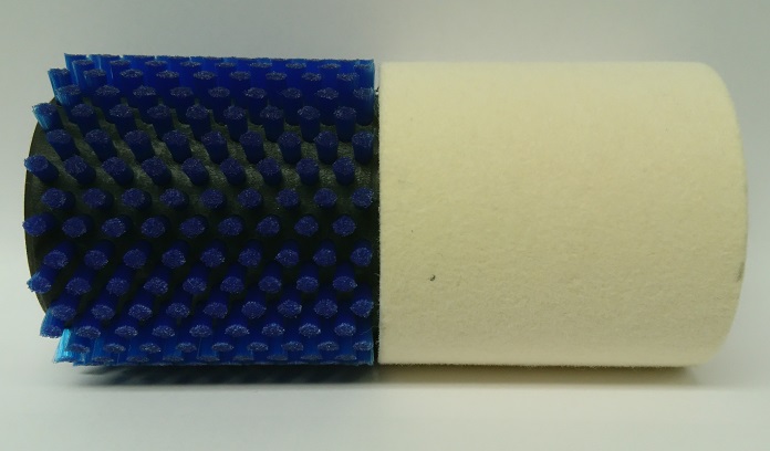 Red creek rotoharja 140mm huopa/sininen nylon - Suksien voitelutarvikkeet - 7350004241712 - 1