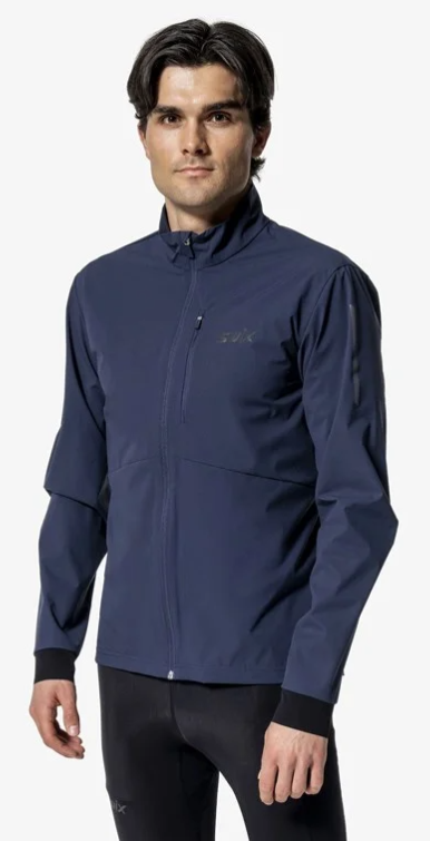 Swix Pace Wind Jacket miesten juoksutakki tummansininen - Miesten juoksuvaatteet - 10070-23-75112 - 1