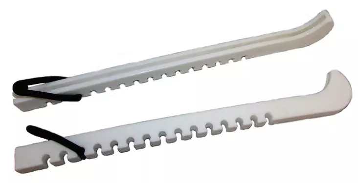 Team Sportia teräsuojat valkoinen kaunol - Jääkiekkoluistin tarvikkeet - 6418025328612 - 1