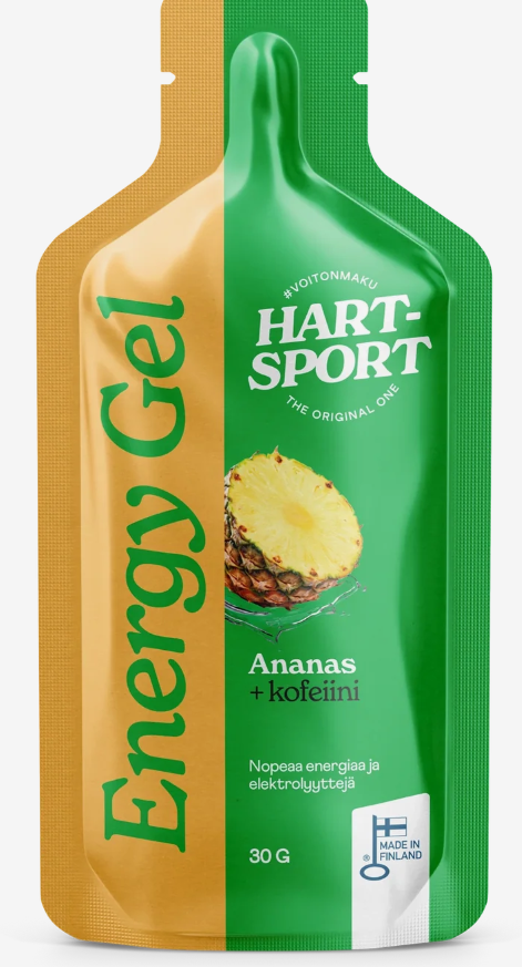 Hartsport energiageeli ananas+kofeiini 30g - Lisäravinteet - 6430077255012 - 1
