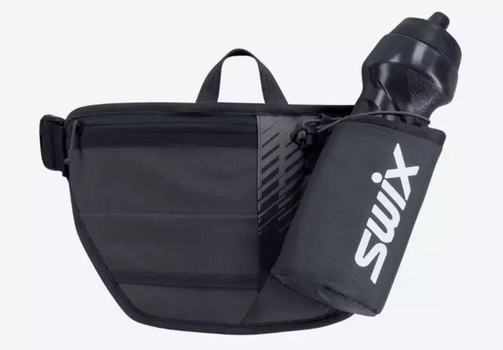 Swix Vantage Bottle Belt juomavyö harmaa - Hiihtoreput ja -varustelaukut - 7045952917542 - 1