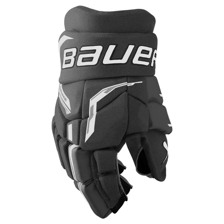 Bauer Supreme F40 JR jääkiekkohanskat musta/valkoinen - Jääkiekkohanskat - 68869882832 - 1