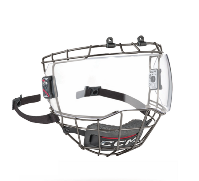 CCM Hybrid Visor SR kypärän visiiri/rist - Jääkiekkokypärän visiirit ja -tarvikkeet - 1915207892 - 1