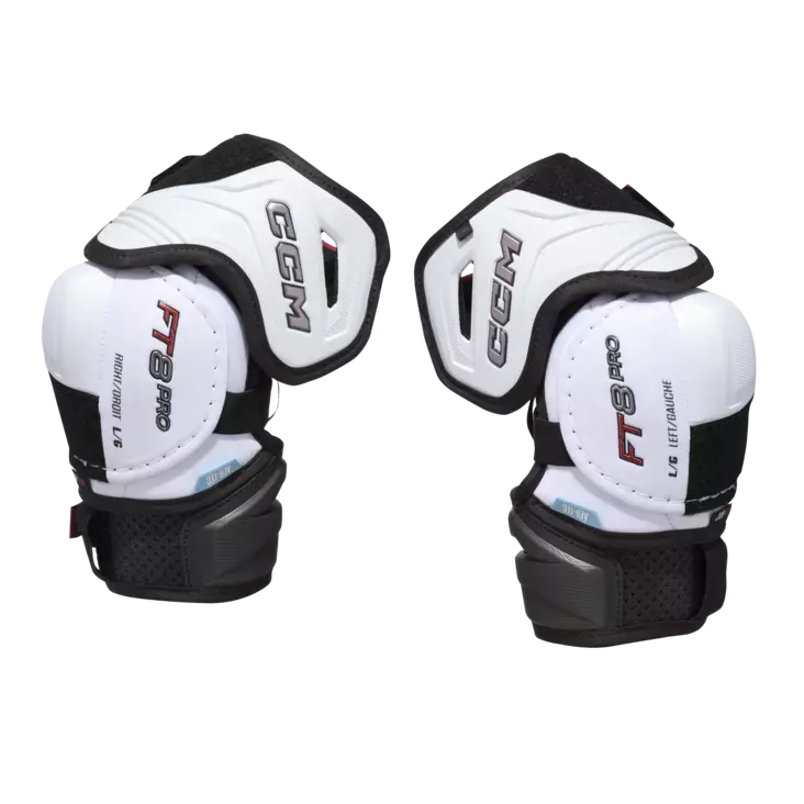 CCM Jetspeed FT8 PRO SR kyynärsuojat - Jääkiekko kyynärsuojat - 68397801452 - 1