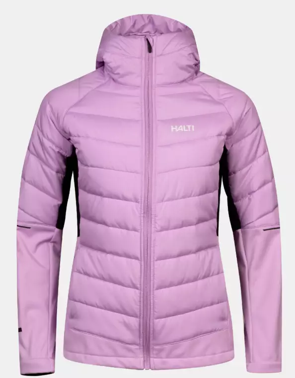 Halti Hanki 2.0 Warm Hybrid naisten hiihtotakki crocus petal - Naisten hiihtovaatteet - 086-0855-I82 - 1