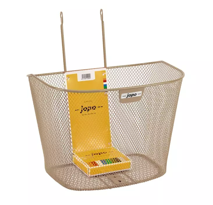 Helkama Jopo etukori hiekka - Pyörän korit ja laukut - 6417492004562 - 1