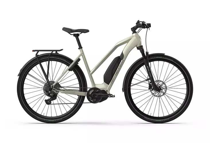 Helkama SE 10v sähköpyörä helmiäisshampanja - Kaupunkisähköpyörät - 641749200552 - 1