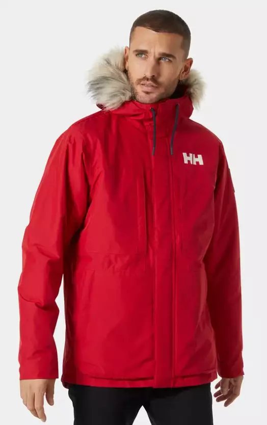 Helly Hansen Coastal 3.0 Parka miesten parkatakki punainen - Miesten urheilutakit ja puvut - 53995-162 - 1