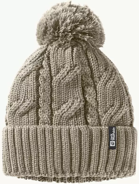 Jack Wolfskin Pompom Beanie pipo seal - Pipot, lippikset ja pannat - 4064886302722 - 1