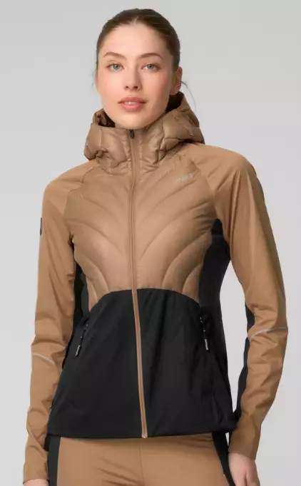 Johaug Devine Jacket naisten hiihtotakki camel - Naisten hiihtovaatteet - 70486533202 - 1