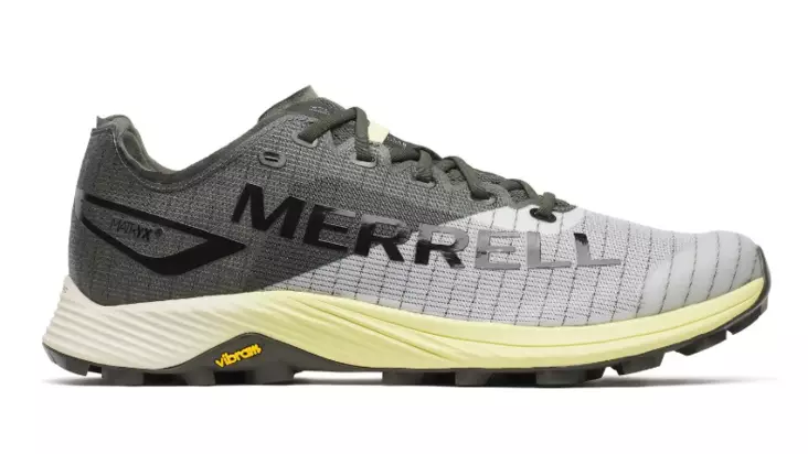 Merrell MTL Long Sky 2 Matryx juoksukengät harmaa/keltainen - Naisten juoksukengät - J00004892 - 1