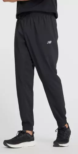 New Balance Sport Essentials Woven Jogger miesten treenihousut musta - Miesten treenivaatteet - 1973753542 - 1