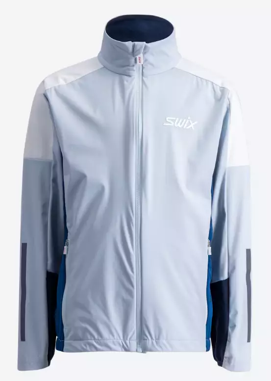 Swix Nordic XC Jacket lasten hiihtotakki vaaleansininen - Lasten hiihtovaatteet - 10325-25-71022 - 1