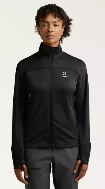 Haglöfs Betula Jacket naisten fleecetakki true black - Naisten takit - 41-41-73188415183 - 1