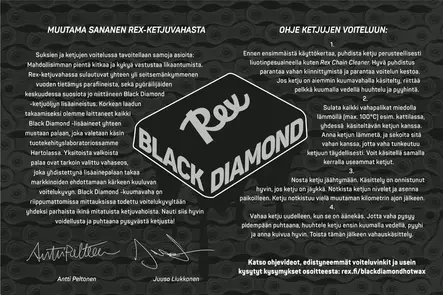 Rex Black Diamond kuumavaha lisäainepala - Pyörän työkalut ja voiteluaineet - 6417839090913 - 2