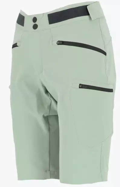 Twentyfour Venture 360 Long Shorts naisten shortsit vaaleanvihreä - Naisten shortsit, caprit ja hameet - 70728165453 - 2