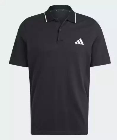 Adidas SL PQ PS miesten pikee musta - Miesten t-paidat - JE9023 - 1