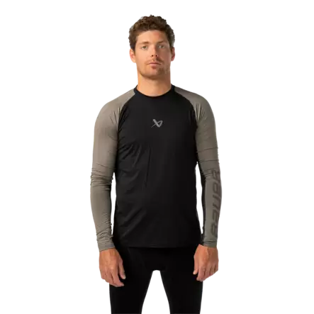 Bauer Performance Baselayer Top SR aluspaita Hengittävää materiaalia oleva pitkähihainen aluspaita - Suojavarusteet jääkiekkoon - 41-41-68869879283 - 1