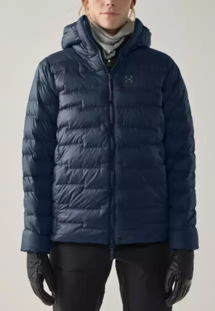 Haglöfs ROC Flash Down Hood naisten untuvatakki tummansininen - Naisten takit - 41-41-73188418393 - 1