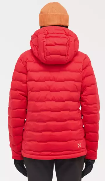 Haglöfs Spitz Down Hood naisten untuvatakki punainen - Naisten takit - 41-41-73188418383 - 2