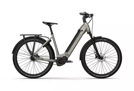 Helkama CX 5v sähköpyörä hihnaveto graniitti - Kaupunkisähköpyörät - 641749200543 - 1