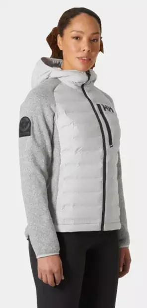 Helly Hansen Arctic Ocean Hybrid Ins naisten hybriditakki harmaa - Naisten takit - 41-41-30370-853 - 1