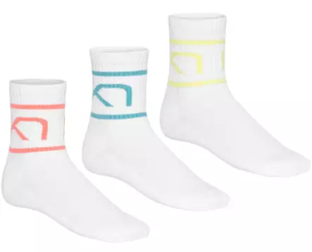 Kari Traa Tennis Sock sukkapaketti 3pr valkoinen - Urheilusukat - 70486532593 - 1