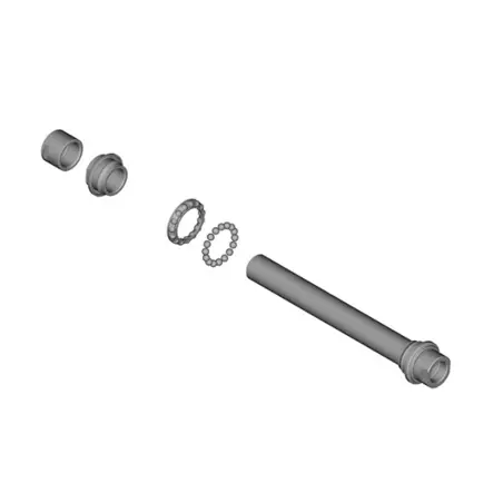 Shimano FH-MT400-B napa-akseliyksikkö - Pyörän renkaat ja kiekot - 4550170516123 - 1
