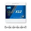 KMC ketju 12v X12 silver 126L - Pyörän vaihteisto - 4715575890203 - 1