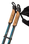 Exel Nordic Walker Adjustable Alu Evo sauvakävelysauvat black/cyan - Sauvakävely - 643825113543 - 3