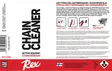 Rex Chain Cleaner 1000ml - Pyörän työkalut ja voiteluaineet - 6417839009113 - 2