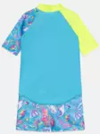 Speedo Digital Short Sleeve Rash Top Set sininen - Lasten uima-asut ja uimahousut - 50599377743 - 2