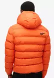 Superdry Hooded Sports Puffer Jacket miesten talvitakki oranssi - Miesten urheilutakit ja puvut - 50630683213 - 3