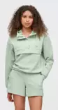 Twentyfour Venture Soft Hoodie naisten huppari vaaleanvihreä - Naisten urheilupaidat ja hupparit - 70728166953 - 1