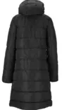 Whistler Amaret Long Puffer naisten talvitakki musta - Naisten takit ja puvut - W234603 - 2